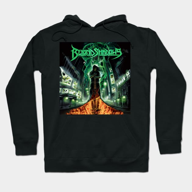 Beyond Shadows Self-Titled Album Hoodie by Uncle Dan's Wolf Pack